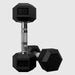 USA Sports HD-R Hex Rubber Dumbbell Sets - 10lbs