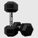 USA Sports HD-R Hex Rubber Dumbbell Sets - 25lbs