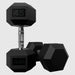 USA Sports HD-R Hex Rubber Dumbbell Sets - 45lbs