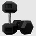 USA Sports HD-R Hex Rubber Dumbbell Sets - 65lbs