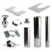 HUUM Thru-Ceiling Chimney Kit - Parts