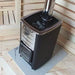 Harvia M3 Series Wood Stove Sauna Heater - Actual picture in a sauna