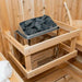 Harvia KIP Series Electric Sauna Heater - With coal