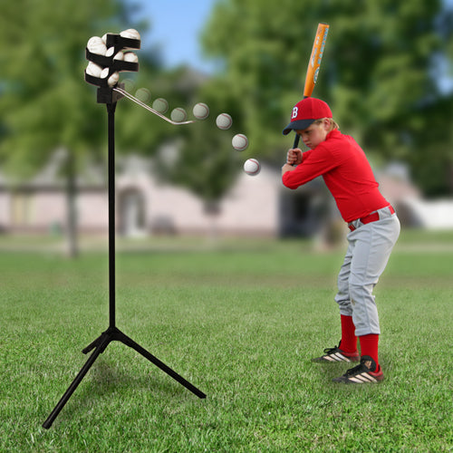 Heater Sports Big League Pro Soft Toss Machine - hitting