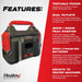 Heater Sports Hot Box 600 Portable Power Station - features