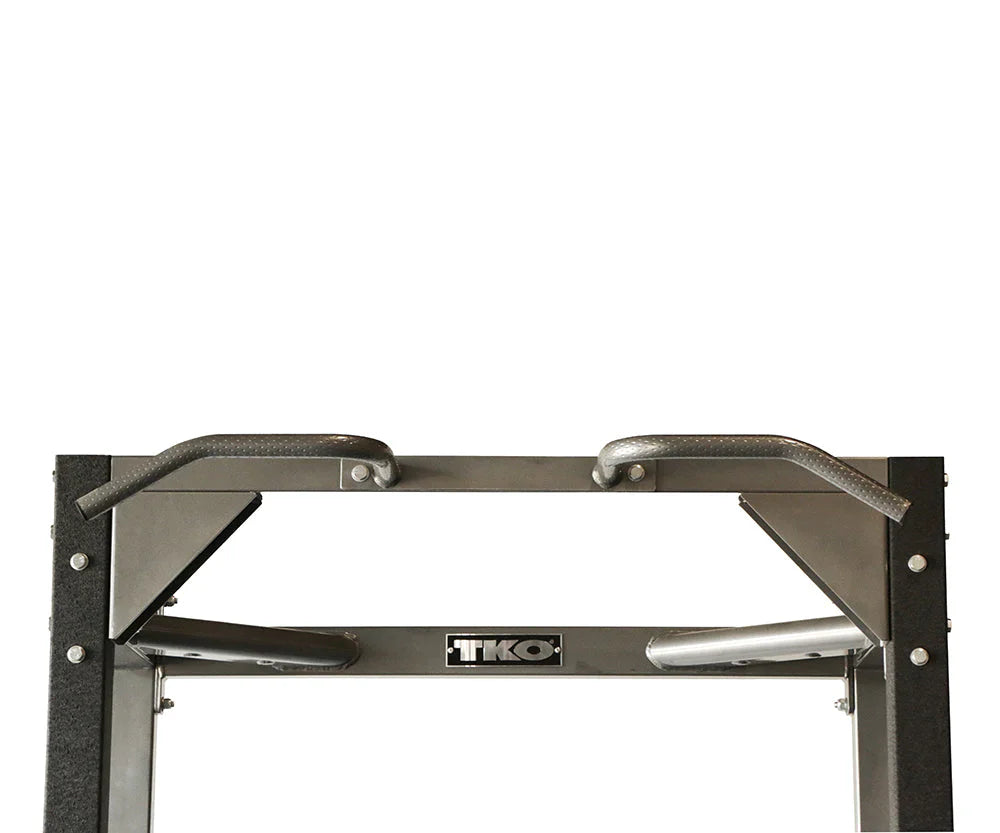 TKO Commercial Half Rack - close look of pull bars