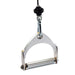 Body-Solid Tools Aluminum Stirrup Handle - Actual product on white background