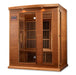 Maxxus 3-Person Near Zero EMF FAR Infrared Sauna - glass door