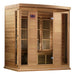 Maxxus "Chaumont Edition" 4 Person Near Zero EMF FAR Infrared Sauna - Canadian Red Cedar - 