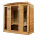 Maxxus "Chaumont Edition" 4 Person Near Zero EMF FAR Infrared Sauna - Canadian Red Cedar