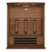Maxxus 3-Person Full Spectrum Near Zero EMF FAR Infrared Sauna - Inside view of sauna with heating panels inside