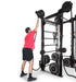 Ropeflex RX2100 OX2O Outdoor Rack Mount Rope Trainer - man pulling rope