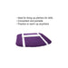 Portolite Throw Down Softball Pitching Mat - purple with features