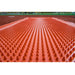 Portolite Ultimate Spiked Softball Pitching Mat - red spikes