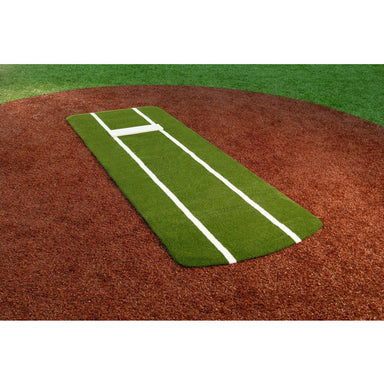 Portolite Pro Softball Pitching Mat with Non Skid Back