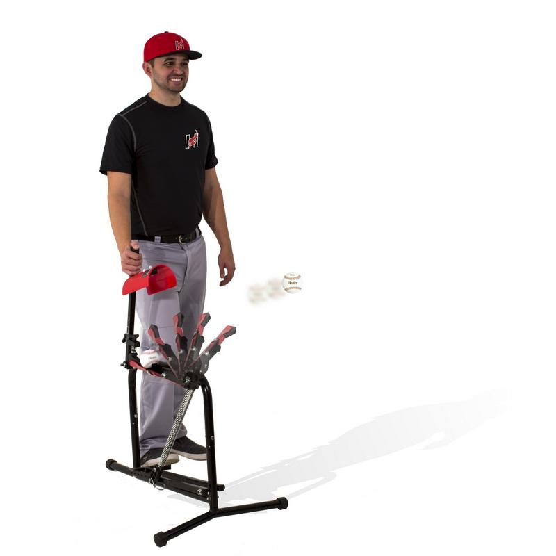 Heater Perfect Pitch 50 Mechanical Pitching Machine - usage