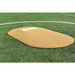 PortoLite 6" Full-Size Baseball Youth League Portable Pitching Mound - yellow mound