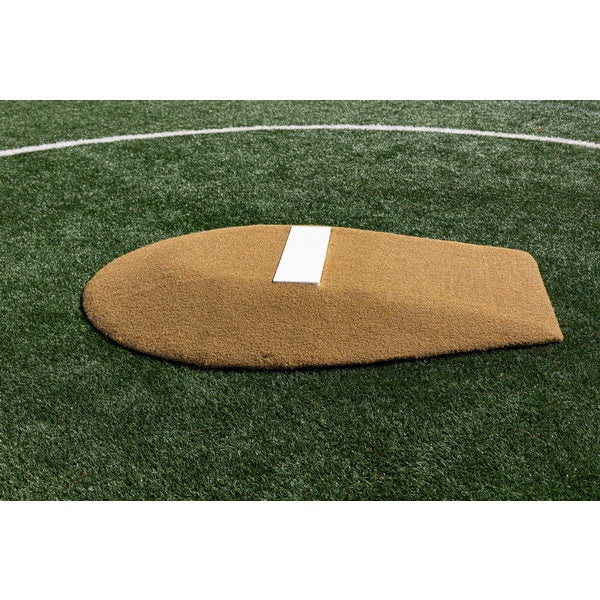 PortoLite 6" Stride Off Portable Youth Pitching Mound For Baseball 7363 - brown mound