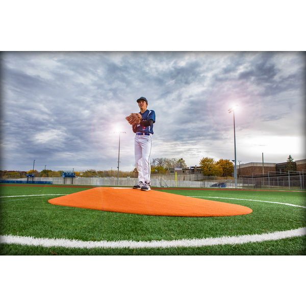 PortoLite 8" Full Length Baseball Portable Pitching Mound - clear skies 