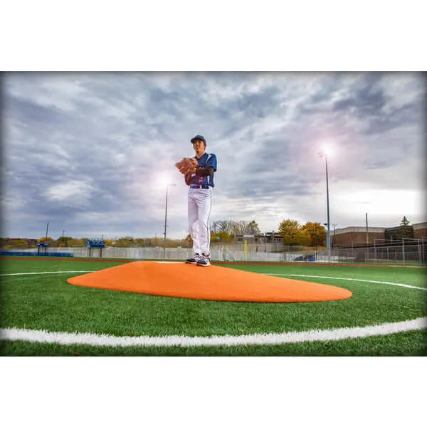 PortoLite 8" Full Length Baseball Portable Pitching Mound - clear skies 