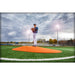 PortoLite 8" Full Length Baseball Portable Pitching Mound - clear skies 