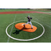 Portolite 10" One-Piece Baseball Game Mound - wide game field