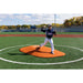 Portolite 10" One-Piece Baseball Game Mound - on  white circular paint