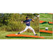 Portolite 10" Two-Piece Oversized Baseball Practice Mound - with various close up shots