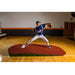 Portolite 10" Two-Piece Oversized Baseball Practice Mound - indoor setup