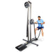 Ropeflex RX1500 Elite Rope Training Station - Man pulling rope from the machine