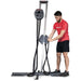 Ropeflex RX1500 Elite Rope Training Station - man adjusting the rope