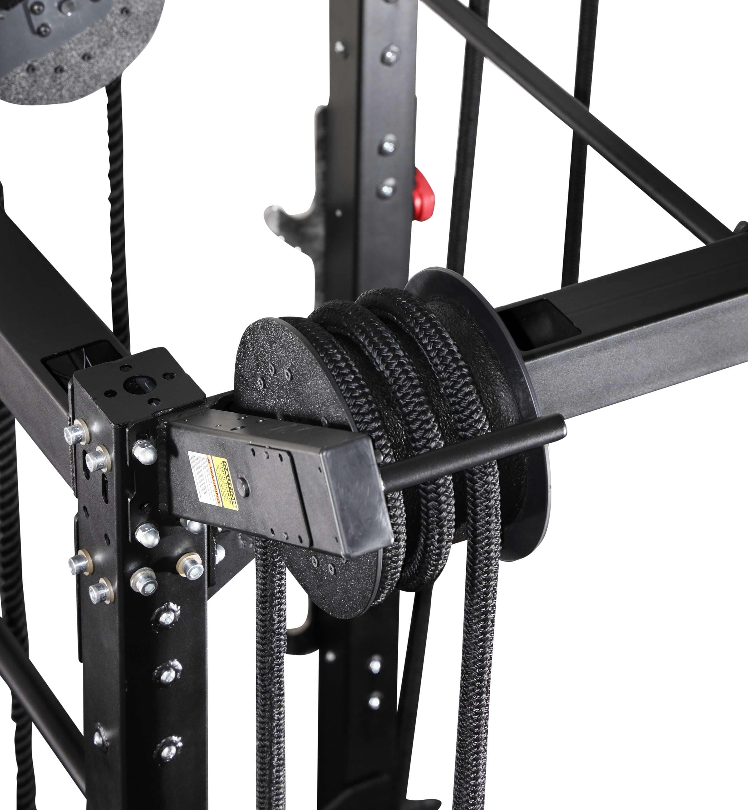 Ropeflex RX2100 OX2O Outdoor Rack Mount Rope Trainer - close up view of rope