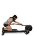 Ropeflex RX2200 Wolf Compact Horizontal Rope Trainer - woman on her knees pulling rope