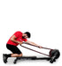 Ropeflex RX2200 Wolf Compact Horizontal Rope Trainer - Male athlete using a Ropeflex for a rope workout.