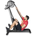 Ropeflex RX2300 IBEX Multi Position Rope Trainer - man sitting on the machine