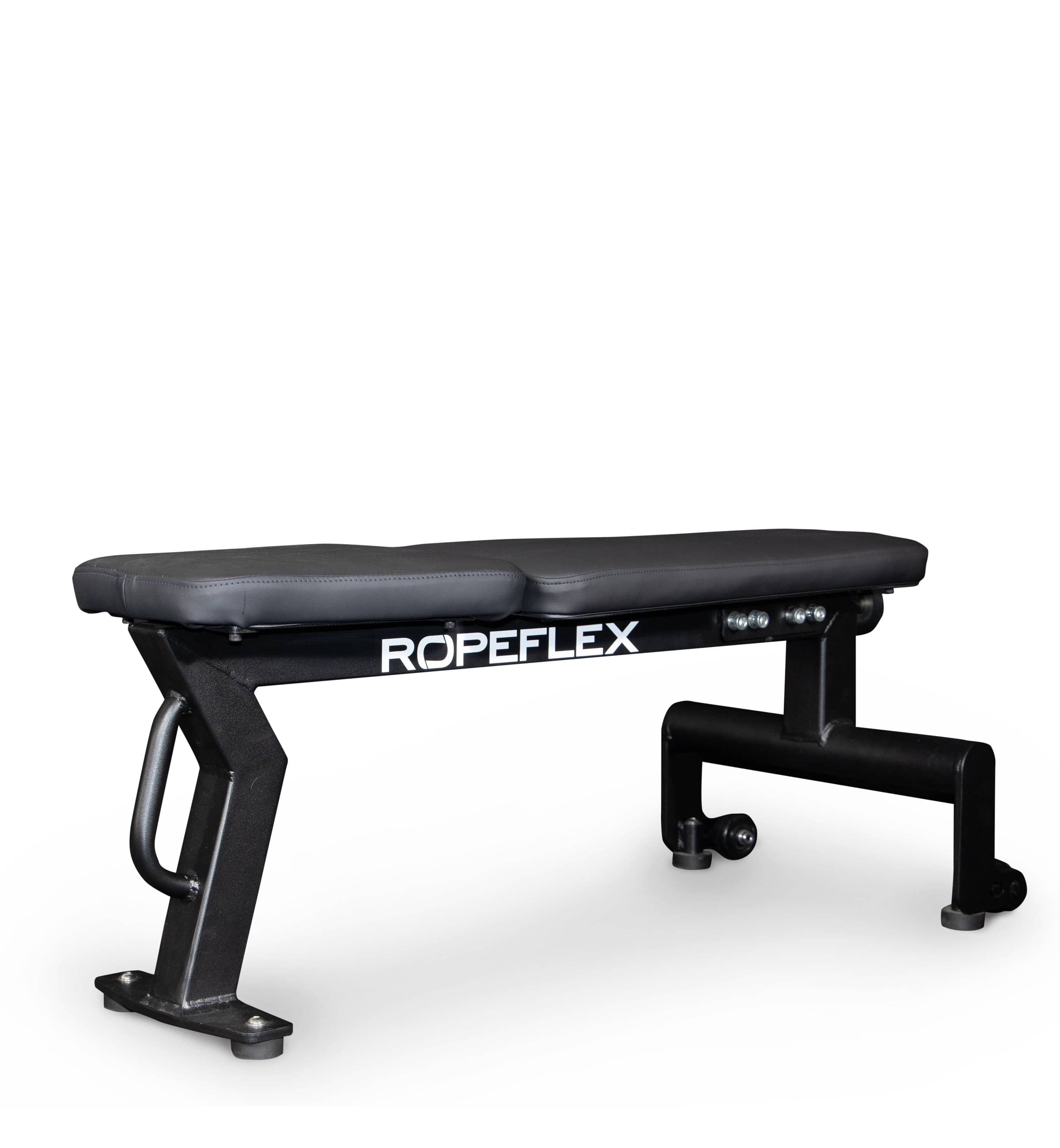 Ropeflex RXB2 Flat Bench - A side view photo of a flat bench