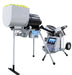 Sports Attack Elite Team Feeder with Wireless Remote for Softball - back part on a white background