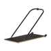 Skierg Concept 2 training equipment with a sturdy black frame and wooden base for effective workouts.
