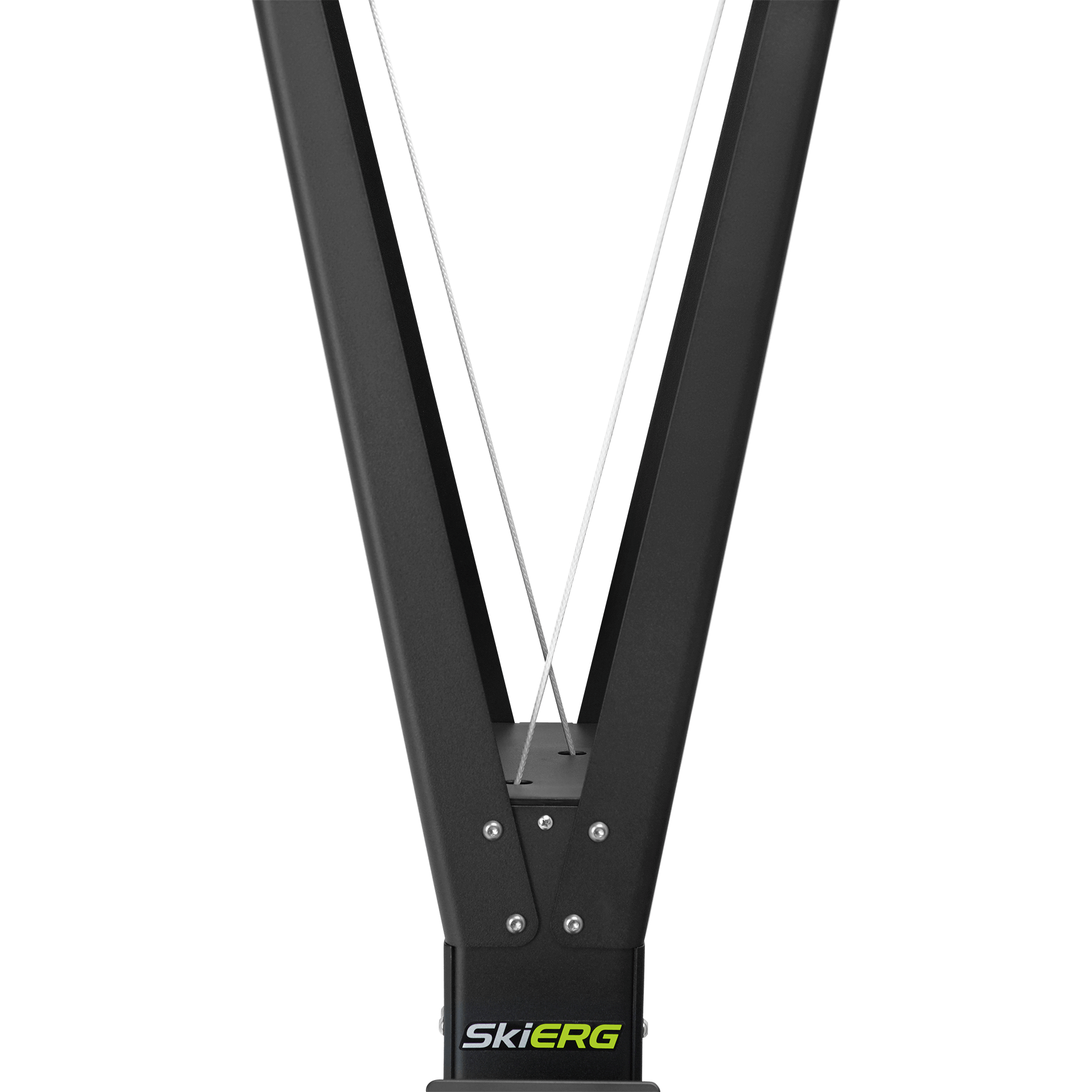Front view of the Skierg Concept 2, showcasing its sleek design and high-quality construction.