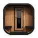 SaunaLife Model CL12GCP Cube-Series Outdoor Home Sauna Suite Kit, Up to 8 Persons - Front view