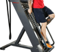 Ropeflex RX4400 APEX Tread Climbing Rope Trainer - An individual is getting down of a fitness machine
