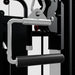 USA Sports Revolving Stirrup Handle with Rubber Grip - hanging on a machine 