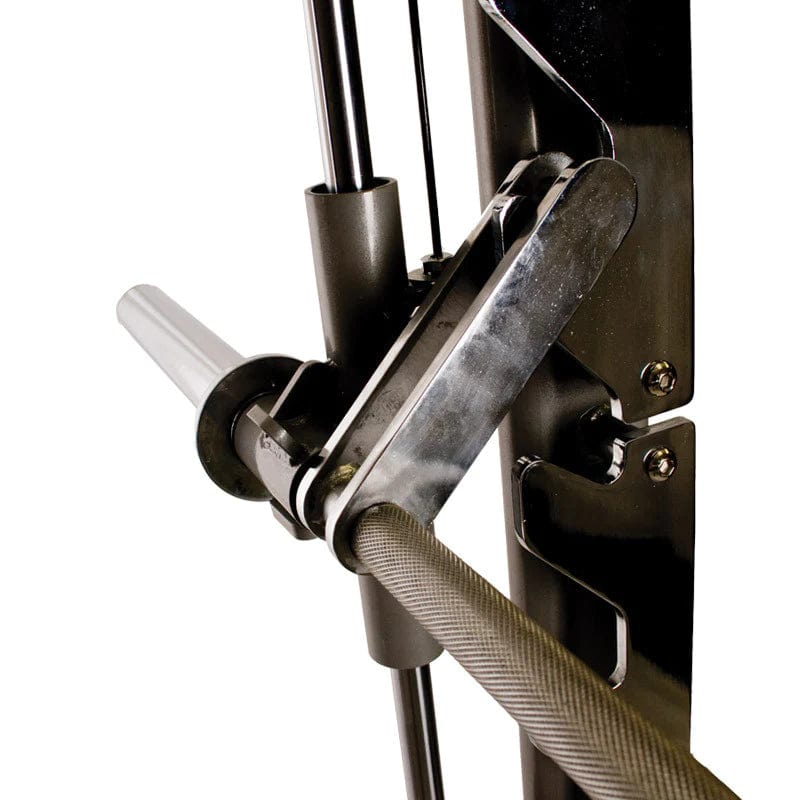 TKO Strength Commercial Smith Machine 872SM - close look of stainless steel bar of smith machine