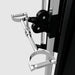 TROY 24” Straight Pro Style Lat Bar - attached to a black metal