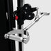 TROY 34” Straight Pro Style Lat Bar - attached to a gym equipment
