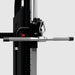 USA Sports 20" Multi-Purpose Deluxe Straight Bar - attached to a machine 