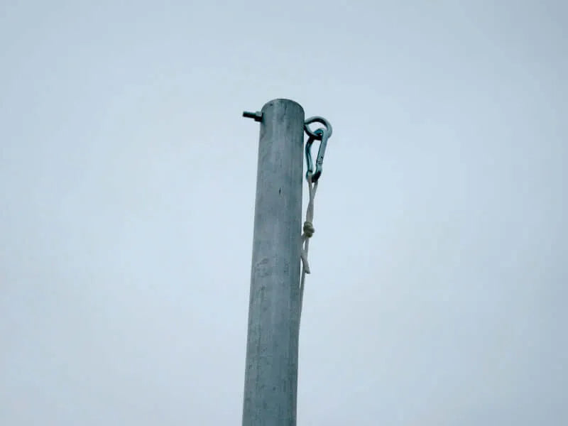 First Team Tomahawk™ Megaduty Tetherball Set - Top post