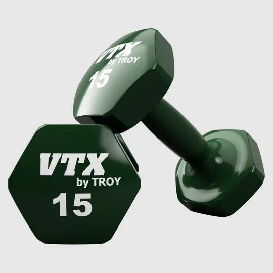 VTX Vinyl Dumbbells - 15 lbs
