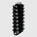 USA Sports VERTPAC-IHD Hex Dumbbell Sets with Storage Racks - VERTPAC-IHD25