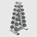 USA Sports VERTPAC-IHD Hex Dumbbell Sets with Storage Racks - VERTPAC-IHD30